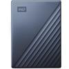 Western Digital Western Digital My Passport Ultra disco rigido esterno 5 TB USB tipo-C 3.2 Gen 1 [3.1 Gen 1] Blu (WD My Passport Ultra WDBFTM0050BBL - Hard drive - encrypted - 5 TB - external [portable] - USB 3.1 [USB-C connector] - 256-bit AES - blue) …