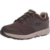 Skechers Elite 5 Range-Scarpe da Golf, vestibilità Comoda, Impermeabili, Senza Spine, Ginnastica Uomo, Marrone, 44 EU