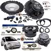 Alpine Kit 6 Casse Altoparlanti Alpine Anteriori e Posteriori per Fiat Grande Punto Evo