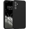 kwmobile Custodia Compatibile con Samsung Galaxy A34 5G Cover - Back Case per Smartphone in Silicone TPU - Protezione Gommata - nero matt