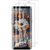 XSWO 2 Pezzi Vetro Temperato Galaxy Note 8, Pellicola Protettiva Vetro Samsung Galaxy Note 8 [3D Copertura Completa] [Alta Sensibilità] [Facile Installazione] [Anti-Graffi] Protezione Schermo Note 8