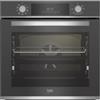 Beko PRONTA CONSEGNA - SPEDIZIONE IMMEDIATA Forno da Incasso Multifunzione Elettrico 60 cm 9 funzioni Classe A Finitura Zara Grey e Acciaio inox Serie b300 Linea Look Beko BBIM13300ZGCSE