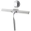 Compactor BESTLOCK Bath Spatola per Doccia Raschietto con Ventosa Ultra-Resistente, 25.4x5.5x23.5 cm, Cromo