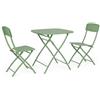 Bizzotto Set per Esterno Bizzotto Bistrot Yvonne Verde Salvia - 3PZ - 803568