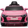 Auto Macchina Elettrica per Bambini 12V Audi RS e-tron GT Sedile Pelle con Telec