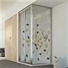 Idralite Box Doccia 80x80 AP. 80 CM H198 trasparente mod. Urban Duo P