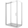 Laneri Box Doccia 80x120 CM H190 Trasparente con Easy-Clean mod. Cosmopolitan