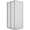 Idralite Box Doccia Angolare 70x80CM H185 Cristallo Stampato C Fisso+Saloon 2 Ante Battente 80 mod. Clint