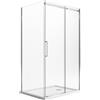 Idralite Box Doccia 90x100CM H200 Vetro Trasparente 8mm Versione Destra con EasyClean mod. Prime Duo 1 Anta