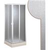 Forte Box doccia 75x90 CM in Acrilico mod. Smart con apertura centrale