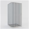 Idralite Box doccia a soffietto in PVC 80x120 cm H 185 mod. Aster con apertura laterale