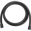Metaform Tubo Flessibile Doccia o Vasca Nero Opaco in PVC Mod. Flex Black