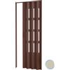 Pinto Porta a soffietto da interno in kit con vetri in PVC Avorio 1140 82x220 cm mod. Sonia