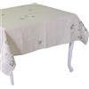 Vacchetti Tovaglia Natalizia tessuto Beige 140x320 cm
