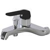 Sphera Miscelatore vasca con kit doccia Cromo e Nero con Leva monocomando mod. Dream