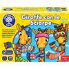 ORCHARD TOYS ITALIA Giraffe Con le Sciarpe Orchard Toys Gioco Completo