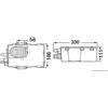 ATTWOOD Pozzetto acque grigie pompa 24 V