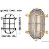 - Lampada tartaruga ovale 130 x 175 mm