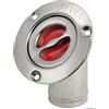 OSCULATI Tappo Inclinato in Acciaio Inox Imbarco Fuel 38 mm