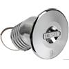 - Tappo Imbarco Inclinato in Ottone Cromato a Filo Fuel 38 mm
