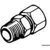 Ultraflex Raccordo per Pompe Ultaflex Diritto 3/8 (SF38)