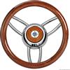 OSCULATI Volante Bliz legno lucido mogano