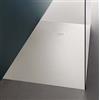 Tamanaco Piatto Doccia Ceramic 3.0 140x70 Tagliabile in 4 Colori - Colore : Bianco Opaco - Piletta : SENZA PILETTA - Colore Griglia : Acciaio