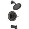 Delta Windemere BT14496-OB - Kit per doccia monocomando con soffione a spruzzo, bronzo lucidato ad olio (valvola non inclusa)