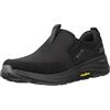 Skechers Go Walk Outdoor-Scarpe da Trekking per Atletica Leggera, con Memory Foam raffreddato ad Aria, Ginnastica Uomo, Nero, 43 EU X-Larga