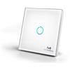 MCO Home MH-S411 White MH-S412 Black Touch Panel Switch, 230 V, one size