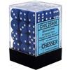 Chessex Set 36 dadi D6 12mm Opaque (bianco/blu) CHX25806
