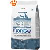 Monge Dog Natural Superpremium All Breeds Puppy & Junior Trota, Riso e Patate - Sacco da 12 kg