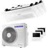 Samsung Condizionatore Samsung Cassetta WindFree 1 Via trial split 12000+12000+12000 BTU inverter A++ unità esterna 8,0 kW codice prodotto AJ080TXJ4KG/EU-AJ035TN1DKG/EU-3