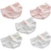 SINMIUANIME Biancheria intima da donna in cotone a vita media, slip per cosplay con stampa anime, mutandine giapponesi morbide e traspiranti, confezione da 5, My014, M