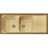Generic Focus lavello cucina Provenza Terra di Francia 2 vasche con gocciolatoio 116 x 50 cm Made in Italy