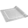 herzbach home Tappetino da Bagno 60x100 cm | 100% cotone | Tappetino Doccia | 1000g/m² | Grigio