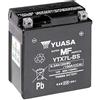 Yuasa Batteria moto Yuasa YTX7L-BS - Senza manutenzione - 12 V 6 Ah - Dimensioni: 114 x 71 x 131 mm compatibile con YAMAHA XTZ250 250 2007-