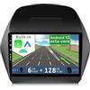 Generic YUNTX Android 13 [6GB+128GB] Autoradio per Hyundai Tucson IX35(2010-2015)-[Incorporato Carplay/Android Auto/DSP]-10.1 pollici-Free Camera&MIC-2 Din/GPS/Bluetooth 5.0/WiFi/USB/Comandi al volante/4G/DAB