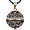EUDORA Harmony Ball Chiama Angeli Gravidanza Collana Chiama Angeli bola Messicana Maternita per Le Donne Regalo delle Ragazze,114cm & 76cm Catena