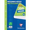 Clairefontaine 11794C - carta A4 21x29,7 cm 600 p quadretti 90g bianca