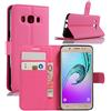 HualuBro Custodia Galaxy J5 2016, Custodia in Pelle PU Leather Portafoglio Wallet Protettiva Flip Case Cover per Samsung Galaxy J5 2016 Smartphone (Rose)