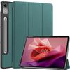 Kepuch Custer Cover per Lenovo Tab P12 12.7,PU-Pelle Case Custodia - Verde