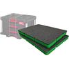 Shadow Foam Easy Peel - Inserti in schiuma per cassetti Milwaukee Packout Tool Box [verde 30 mm Twin Pack] inserti in schiuma taglia e buccia per l'organizzazione degli attrezzi, Kaizen, 5S,