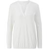 s.Oliver Maglietta a Maniche Lunghe, Bianco 227, 46 Donna