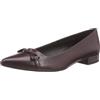 Geox D Charyssa C, Ballerine Donna, Rosso Vinaccia, 41 EU