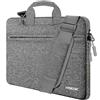 HSEOK Borsa a Tracolla per Notebook, Borsa Porta Laptop Super Sottile e Impermeabile, Fino a 13-13.3-14 Pollici, D02G01-2