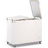 Klimaitalia Congelatore statico a pozzetto con porta cieca con sistema flip-flop Modello FR300FLP Capacità Lt. 275 Temp.°C. -13/-23 Dim. cm L.106 P.63 H.87.5