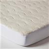 Homescapes - Coprimaterasso Termico in Pile, Topper Copri Materasso in Pile Luxury, Singolo