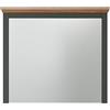 trendteam smart living - Stanton - Specchio da parete - Abete Verde Evoke - Specchio appendiabiti con cornice - 77 x 68 x 6 cm - Stile rustico