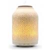 ZEN ARÔME Zen'Aroma Diffusore di Olio Essenziale Wifi Praga - Diffusore Elettrico Connesso Compatibile Alexa/Google Home - Controllo Totale a Distanza sull'APP Tuya Smart - Materiali Naturali Legno e Ceramica